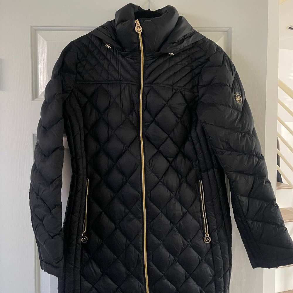 New Michael Kors' Packable Puffer Coat Size L